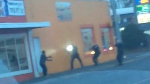 Zambrano murió el 10 de febrero luego de tirarle piedras a tres agentes.