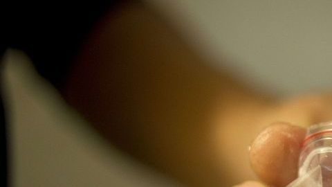 En total fueron arrestados dos que pretendían llevar la droga.