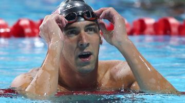 Michael Phelps, el atleta estadounidense con mayor número de medallas olímpicas.