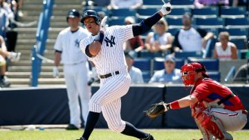 Alex Rodriguez (#13) vuelve a la esquina caliente de los Yankees.