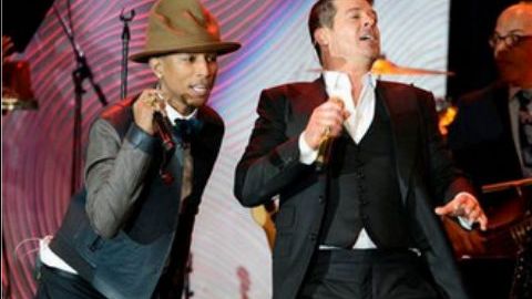 Thicke y Pharrell negaron haber copiado el tema de Gaye.