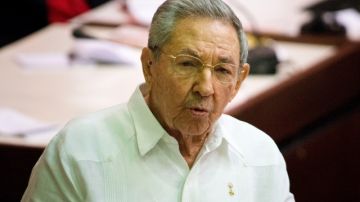 Raúl Castro, presidente de Cuba.