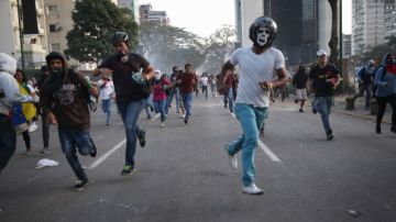 Las protestas en Venezuela, a más de un año de desatar la crisis política.