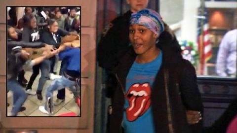 Aniah Ferguson de 16 años fue detenida por la presunta agresión.
