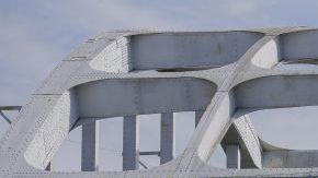 El puente Edmund Pettus,  escenario de la marcha por los derechos civiles en Selma, Alabama.