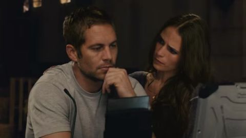 Paul Walker y Jordana Brewster.
