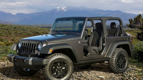 El seguro del Jeep Wrangler Sport 4WD es el más barato.