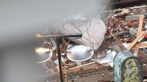 Las labores de remoción de escombros se extenderán por varios días, anticiparon las autoridades.