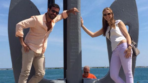 Esta fue la última foto que la pareja, conformada por Pablo Montero y su esposa Carolina, ha compartido de ambos en las redes sociales.