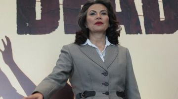 Patricia Reyes Spíndola espera que 'Fear the Walking Dead' le abra las puertas del mercado estadounidense.