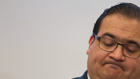 Javier Duarte, gobernador de Veracruz.