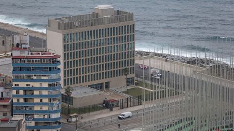 La Embajada de EEUU en La Habana, Cuba
