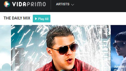 Página web de VidaPrimo.