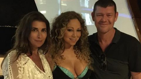 Mariah Carey y James Packer mantienen una relación 'divertida'