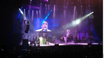 El cantante reunió a más de ocho mil personas en el Mandalay Bay Events Center.