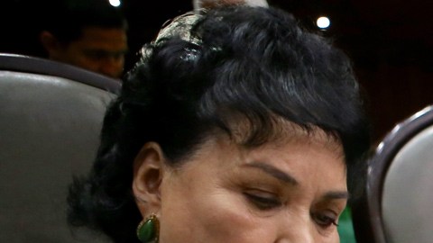 La actriz mexicana, Carmen Salinas Lozano, lleva menos de un mes en su cargo como diputada federal.