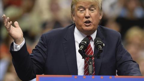 Donald Trump, precandidato republicano presidencial.