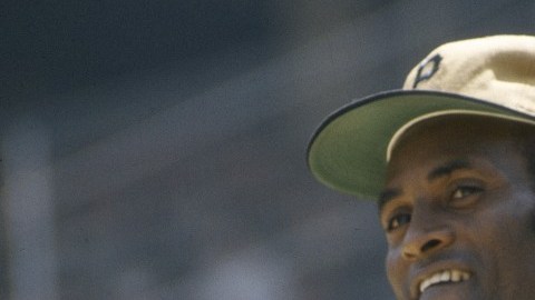 El boricua Roberto Clemente, posiblemente el mejor pelotero latino de todos los tiempos