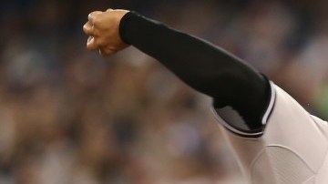 Luis Severino lanzó bien durante seis innings el martes en Toronto. No tuvo decisión pero ayudó a los Yankees a ganar un juego muy importante.
