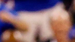 Odell Beckham Jr., receptor estrella de los Giants, anota en pase de Eli Manning en el cuarto periodo.