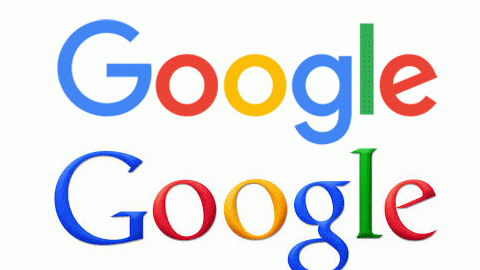 Arriba, el nuevo logo de Google.