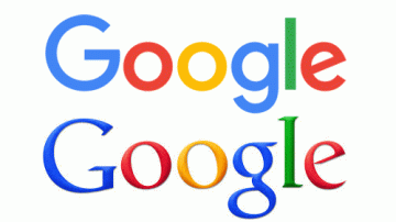 Arriba, el nuevo logo de Google.