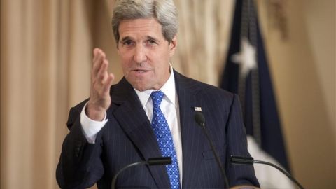 El secretario de Estado estadounidense, John Kerry.