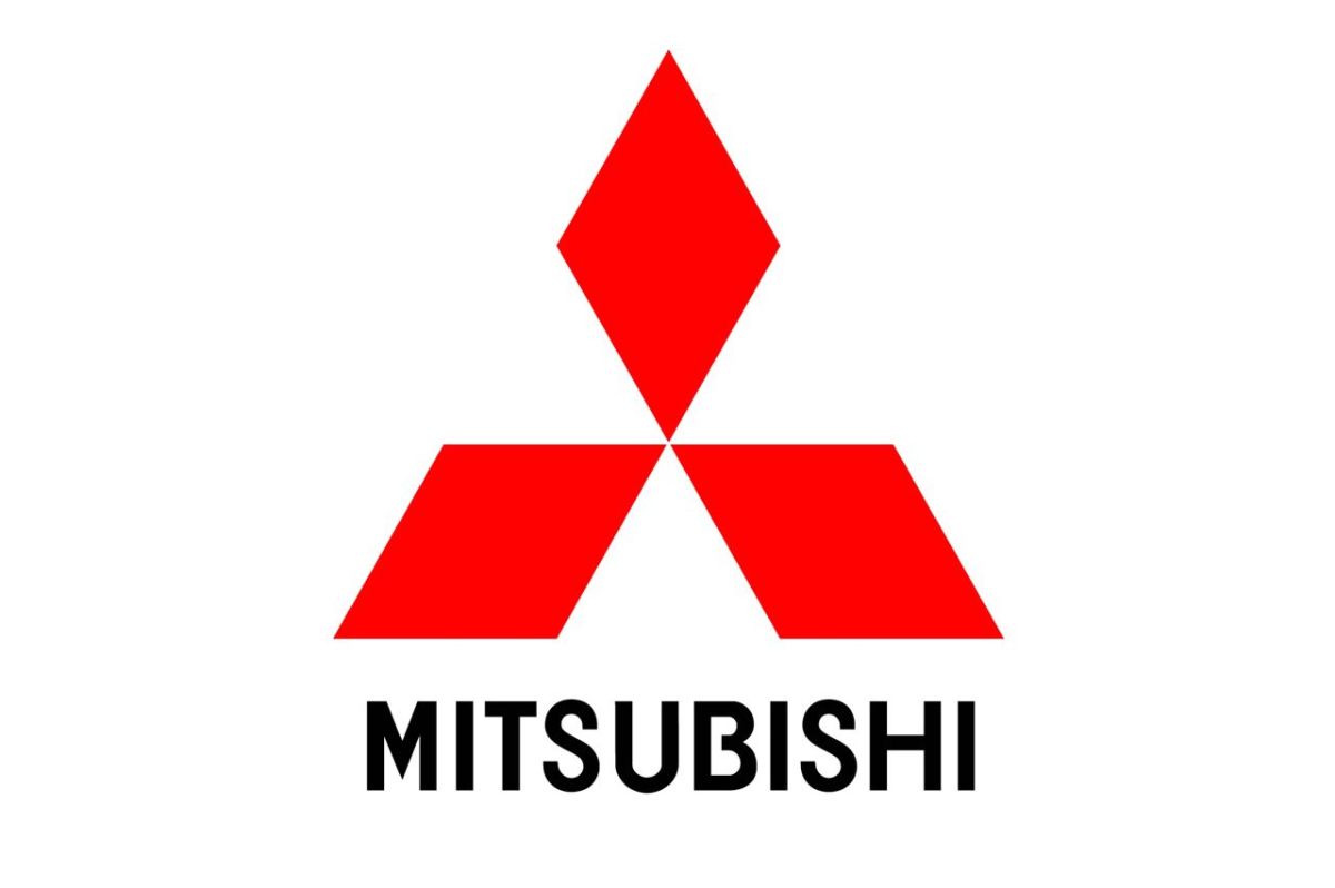 Логотип mitsubishi светящийся