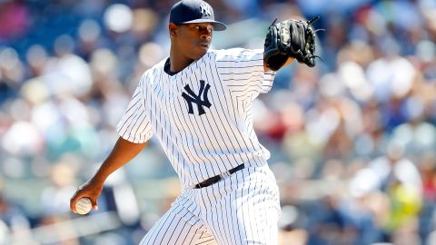 Luis Severino  ha impresionado  desde su debut  hace poco más de un mes. /Getty Images