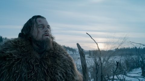 Leonardo DiCaprio en 'The Revenant', el nuevo filme del cineasta mexicano Alejandro G. Iñárritu.