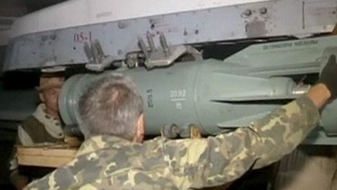 Los bombardeos desde el Mar Caspio empezaron el miércoles 7 de octubre.