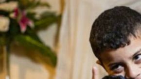 Azam, el niño refugiado desapareció después de que un tío pasó a buscarlo al centro de ayuda donde atendían sus heridas.