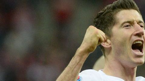 El delantero del Bayern Munich Robert Lewandowski está imparable.