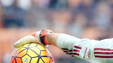 Donnarumma fue ganándose un lugar en la consideración y finalmente fue de la partida en el triunfo por 2-1 ante Sassuolo.