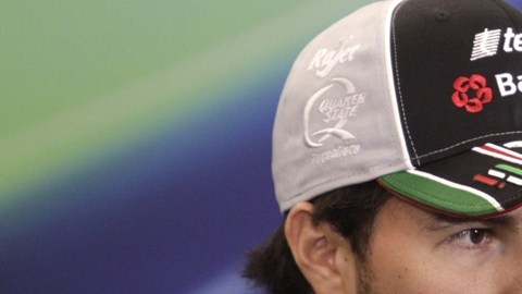 Checo luce feliz en su país.