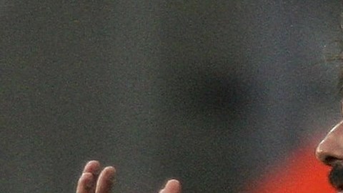 El 'bigotón' cuando dirigía al 'Tri'.