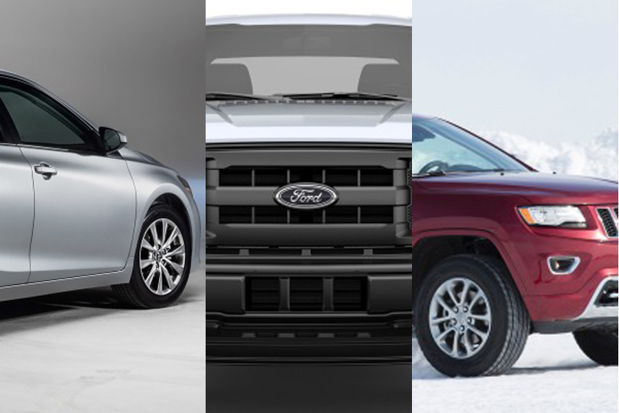 Ford, General Motors y Toyota tuvieron los mayores incrementos de ventas.