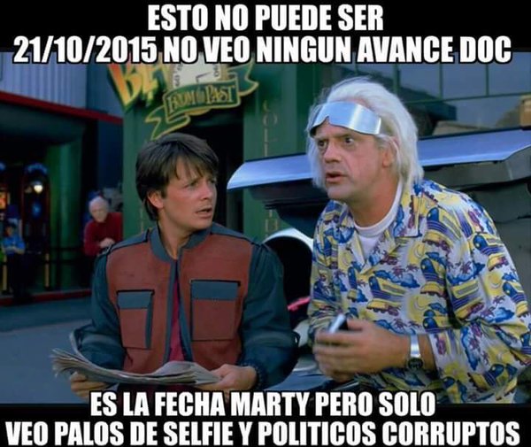 G1 - 'De volta para o futuro': veja memes que 'celebram' o 21/10/2015 -  notícias em Cinema