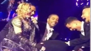 Katy y Madonna decidieron brindar un rato de diversión en el escenario.