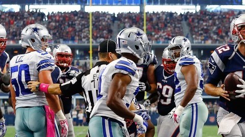 Tom Brady volvió a liderar la ofensiva de Nueva Inglaterra.
