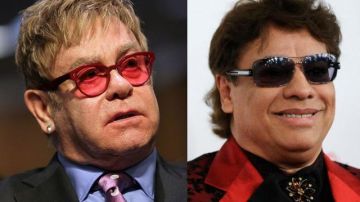 Aseguran que Elton John y Juan Gabriel están negociando para grabar un dueto.