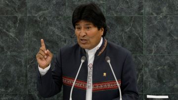 Evo Morales habló ante unos 150 potenciales inversionistas.