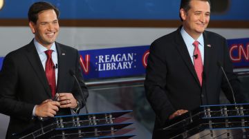 Marco Rubio y Ted Cruz tienen ascendencia hispana pero usan el español de diferentes maneras en su campaña