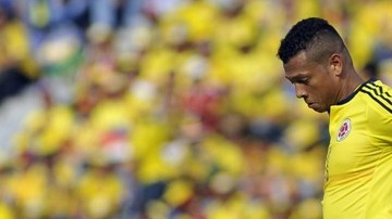 Freddy Guarin durante el partido ante Perú.