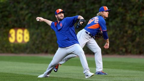 Harvey y Syndegard, punta de lanza de los Mets.