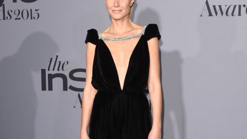 Gwyneth Paltrow sabe combinar como nadie un look elegante con el toque justo de sexy.