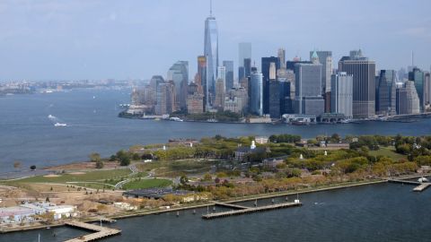 Governors Island, al sur de Manhattan.