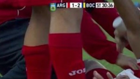 Ezequiel Ham se esta recuperando de esta horrible lesión.