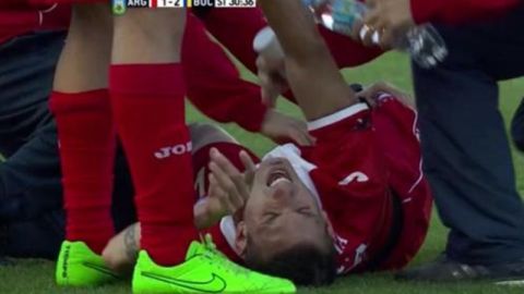 Ezequiel Ham se esta recuperando de esta horrible lesión.