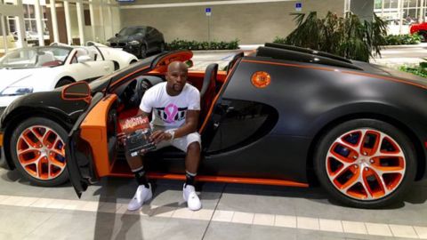 mayweather bugatti